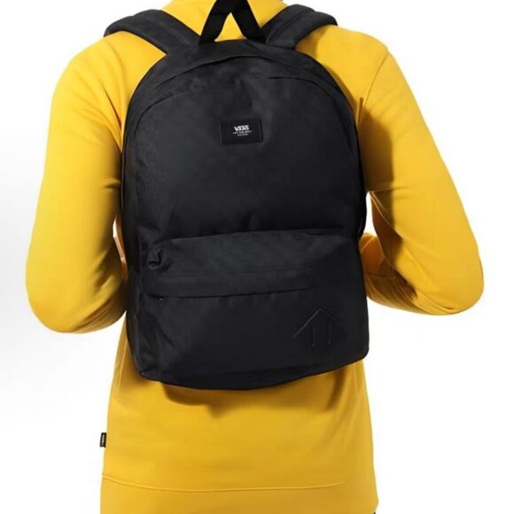 Vans Old Skool Check Backpack Black - Picture 8 of 8